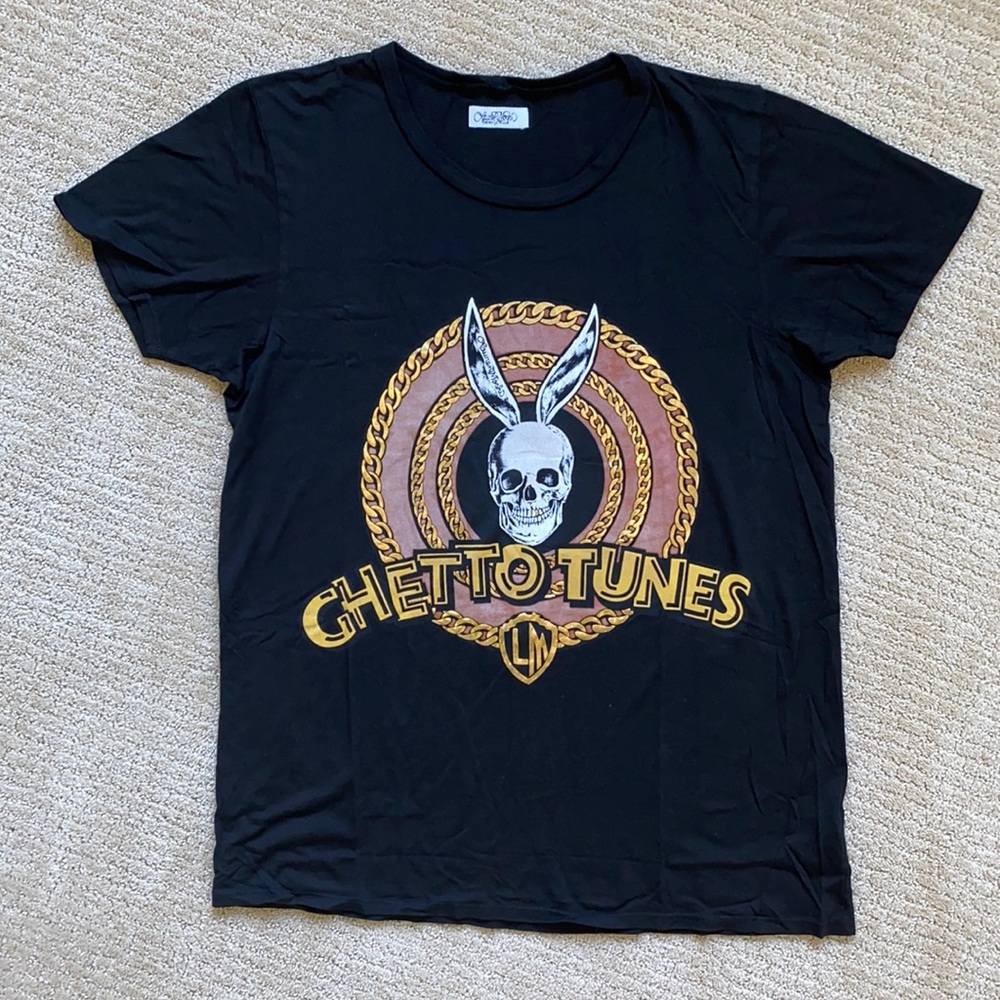 Lauren Moshi X Looney Tunes Black Boyfriend Tee Sale